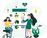 Bus insurance plan icon